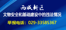 西咸新區文物安全和基礎建設中的違法情況