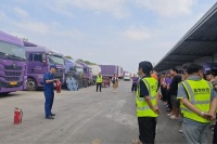 西咸新區消防救援支隊廣德路小型站走進物流園開展消防安全培訓和疏散逃生演練