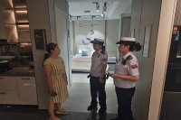 西咸新區(qū)消防救援支隊涇河大隊開展消防安全夜查專項行動
