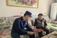 西咸新區消防救援支隊崇文小型站開展消防宣傳“進家庭”活動