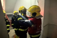 西咸新區消防救援支隊興咸路消防救援站組織開展真煙真火訓練