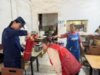 西咸新區消防救援支隊能源金貿區大隊聯合上林街道辦開展消防安全專項整治