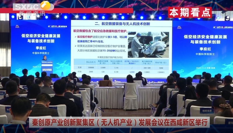 《西咸時(shí)間》第三百七十三期：秦創(chuàng)原產(chǎn)業(yè)創(chuàng)新聚集區(qū)（無(wú)人機(jī)產(chǎn)業(yè)）發(fā)展會(huì)議在西咸新區(qū)舉行